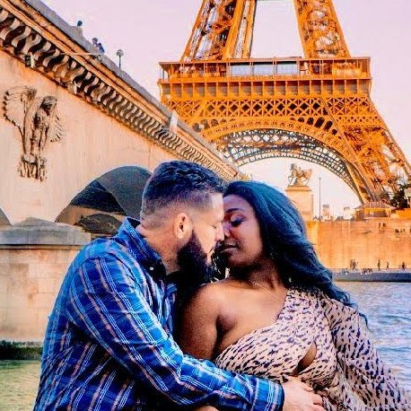 Interracial Marriage - Love Blossomed Under the Eiffel Tower | AfroRomance - ChardaeA & Jjscooby